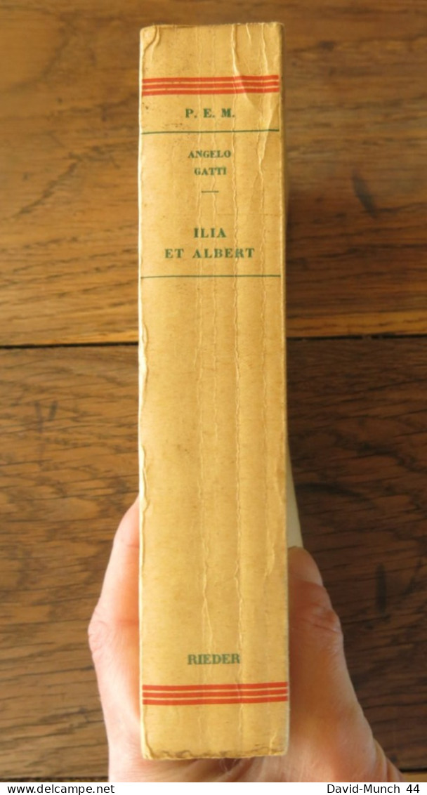 Ilia Et Albert De Gatti Angelo. Les éditions Rieder, Les Prosateurs étrangers Modernes, Paris. 1934, Deuxième édition - 1901-1940