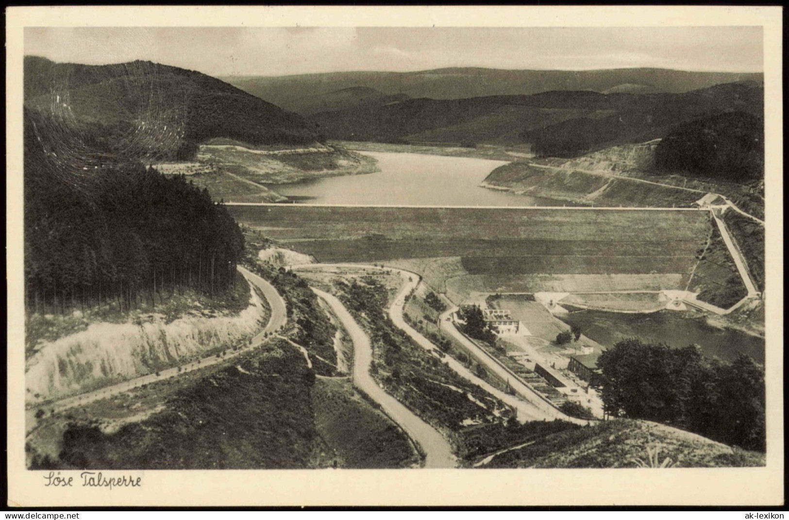 Ansichtskarte Osterode (Harz) Blick über Die Sösetalsperre 1956 - Osterode