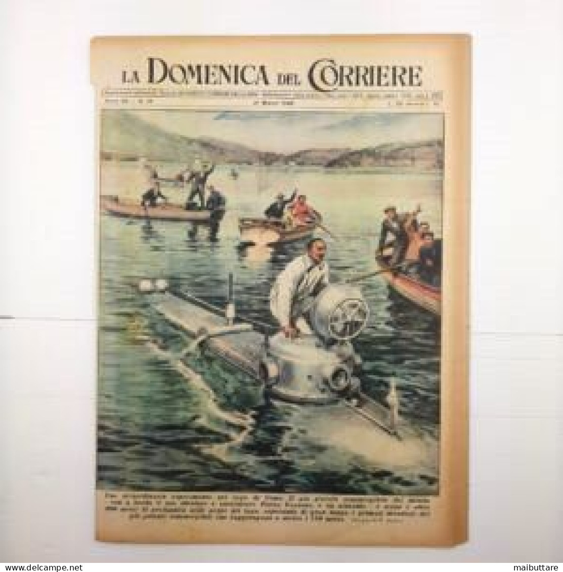 La Domenica Del Corriere Anno 50 N.12   21 Marzo 1948 - Collections