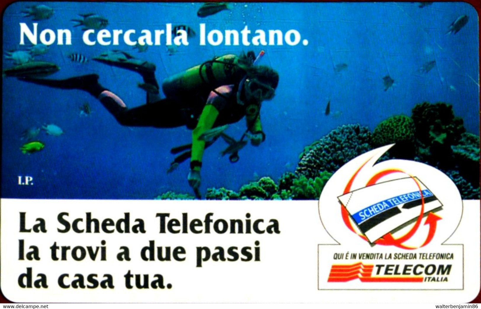 G 608 C&C 2674 SCHEDA TELEFONICA NUOVA MAGNETIZZATA LONTANO SUB MARE - Public Special Or Commemorative