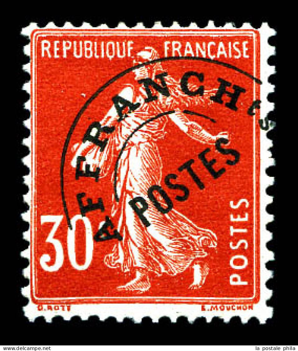 N°58, Semeuse, 30c Rouge, Frais, TB  Qualité: **  Cote: 360 Euros - 1893-1947