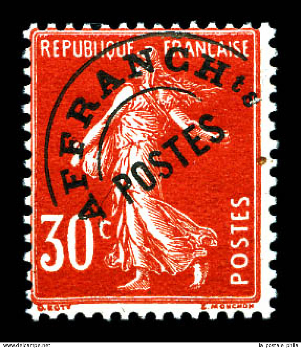 N°58, Semeuse, 30c Rouge, Frais, TB  Qualité: **  Cote: 370 Euros - 1893-1947