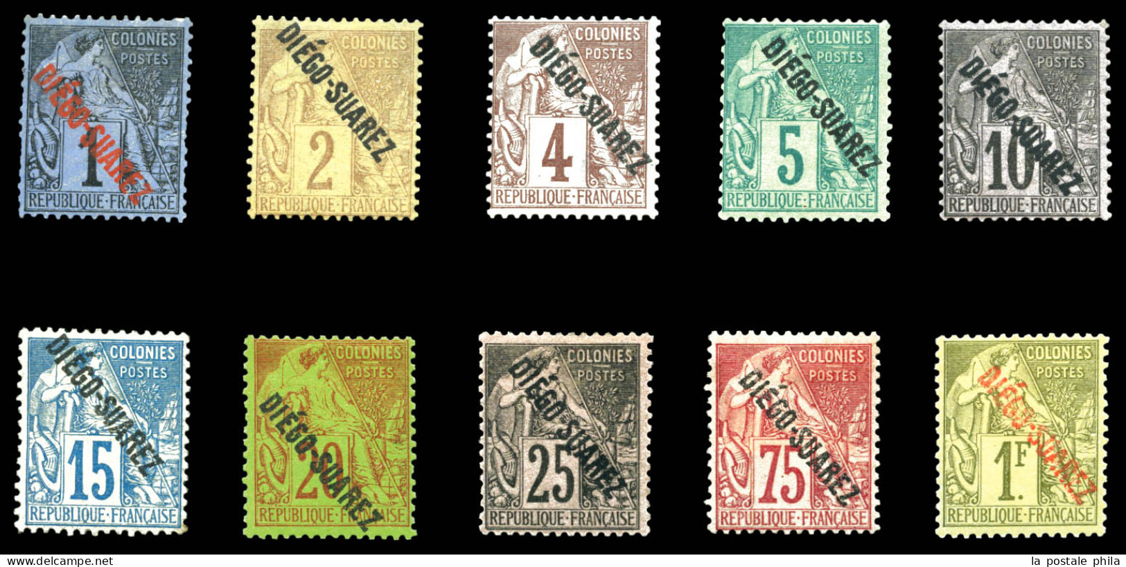 N°13 à 20 + N°23 Et 24, Les 10 Valeurs TTB (certificat)  Qualité: *  Cote: 694 Euros - Unused Stamps