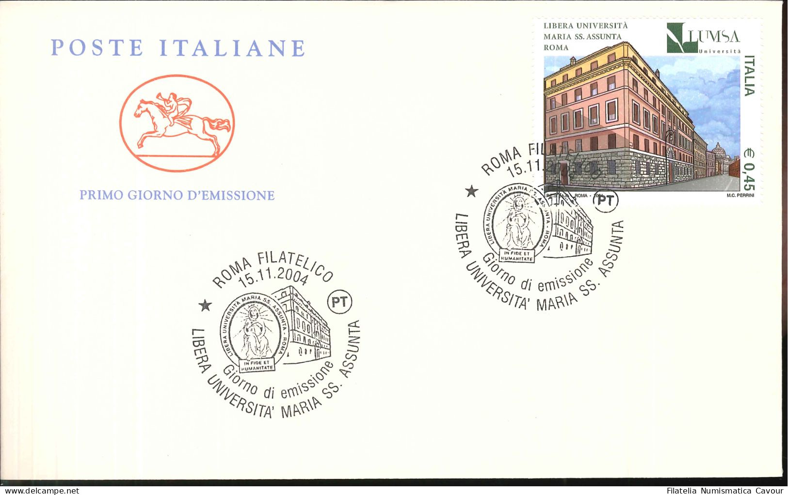 2004 - FDC Annata Completa 52 Buste "CAVALLINO" + Annulli Speciali  - VEDI VIEDO (1190) - FDC