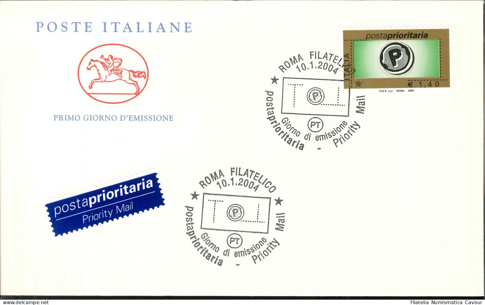 2004 - FDC Annata Completa 52 Buste "CAVALLINO" + Annulli Speciali  - VEDI VIEDO (1190) - FDC