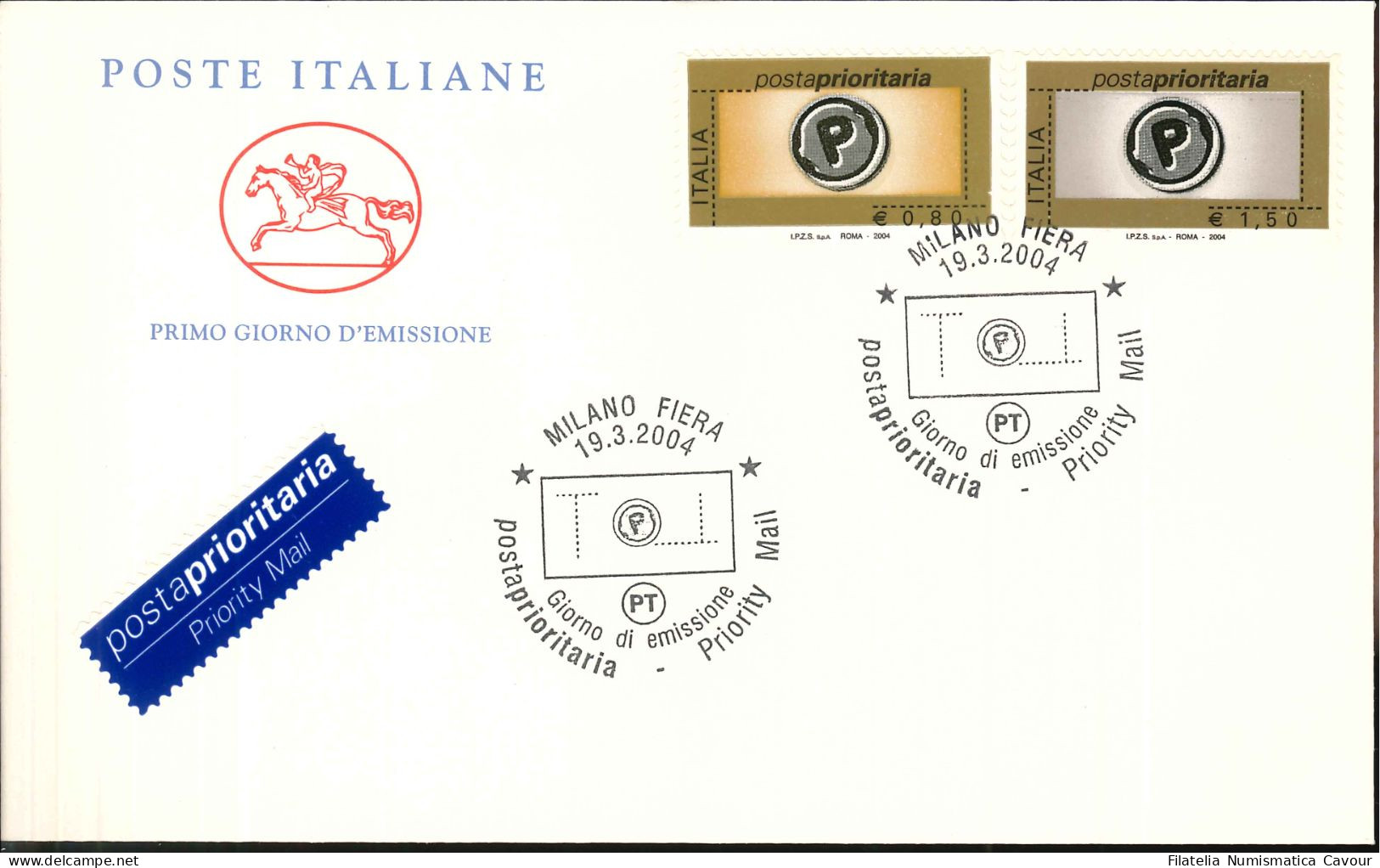 2004 - FDC Annata Completa 52 Buste "CAVALLINO" + Annulli Speciali  - VEDI VIEDO (1190) - FDC