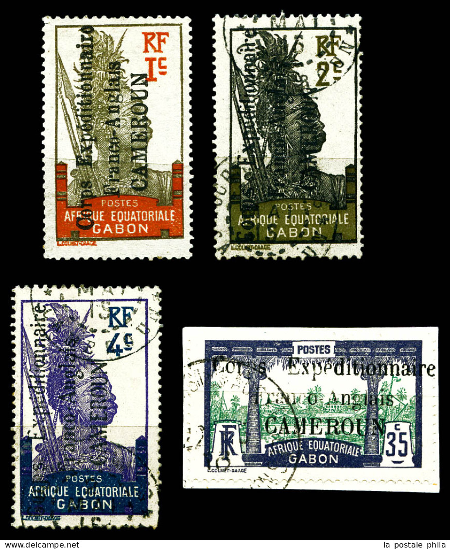 N°38 (*), 39, 40 Et 46, Les 4 Valeurs TB  Qualité: Oblitéré  Cote: 530 Euros - Used Stamps