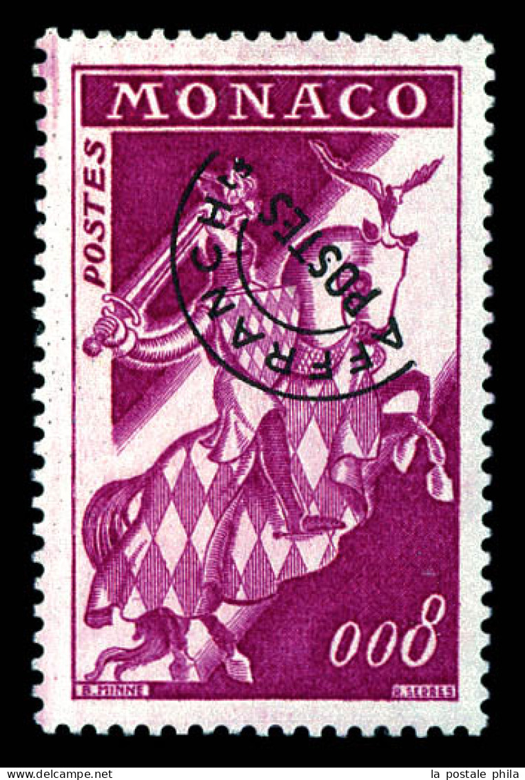 N°19a, 8c Lilas-rose. Surcharge Renversée. 3 Ou 4 Exemplaires Connus 'dentelure Parfaite'. SUPERBE. R.R.R. (signé Calves - VorausGebrauchte