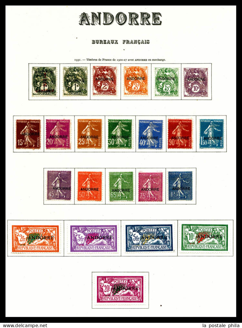 1931/1991, POSTE-TAXE-PA, Collection Complète Dont N° 1 à 23 Et Taxe N°9 à 15, Presentée Sur Feuilles D'album. TTB  Qual - Collections