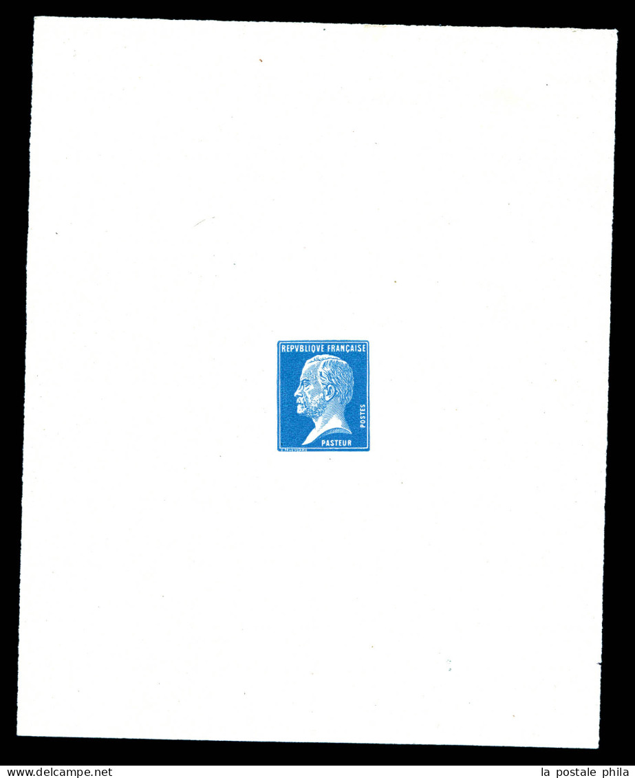 N°176, Pasteur: Epreuve Sans La Faciale Dans La Couleur Adoptée, 140x113mm. SUP (certificat)  Qualité: (*)   - Künstlerentwürfe