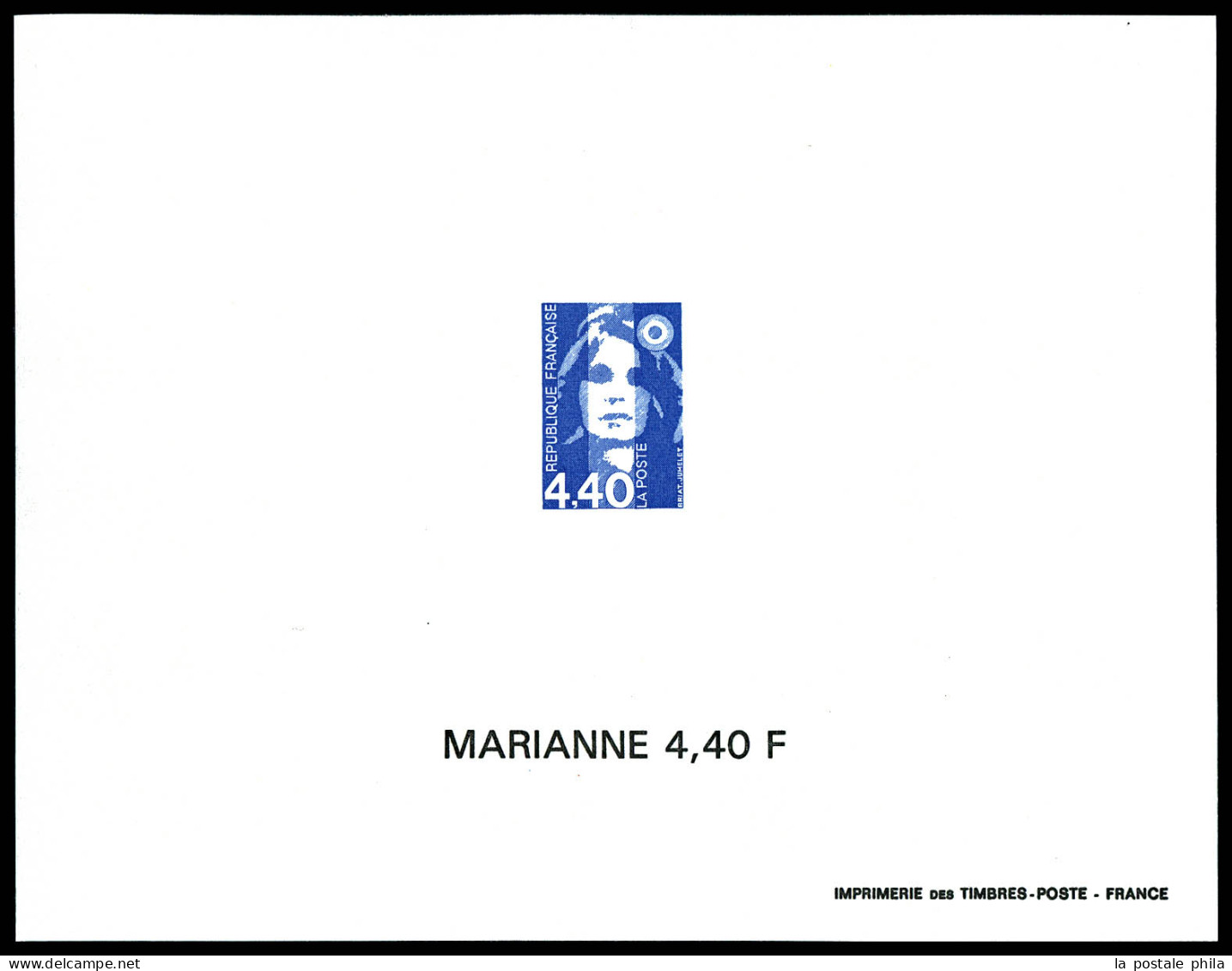 N°2820/2822, Série Marianne Du Bicentenaire, 3 Feuillets Gommés Non Dentelés, TB  Qualité: **  Cote: 450 Euros - Luxury Proofs