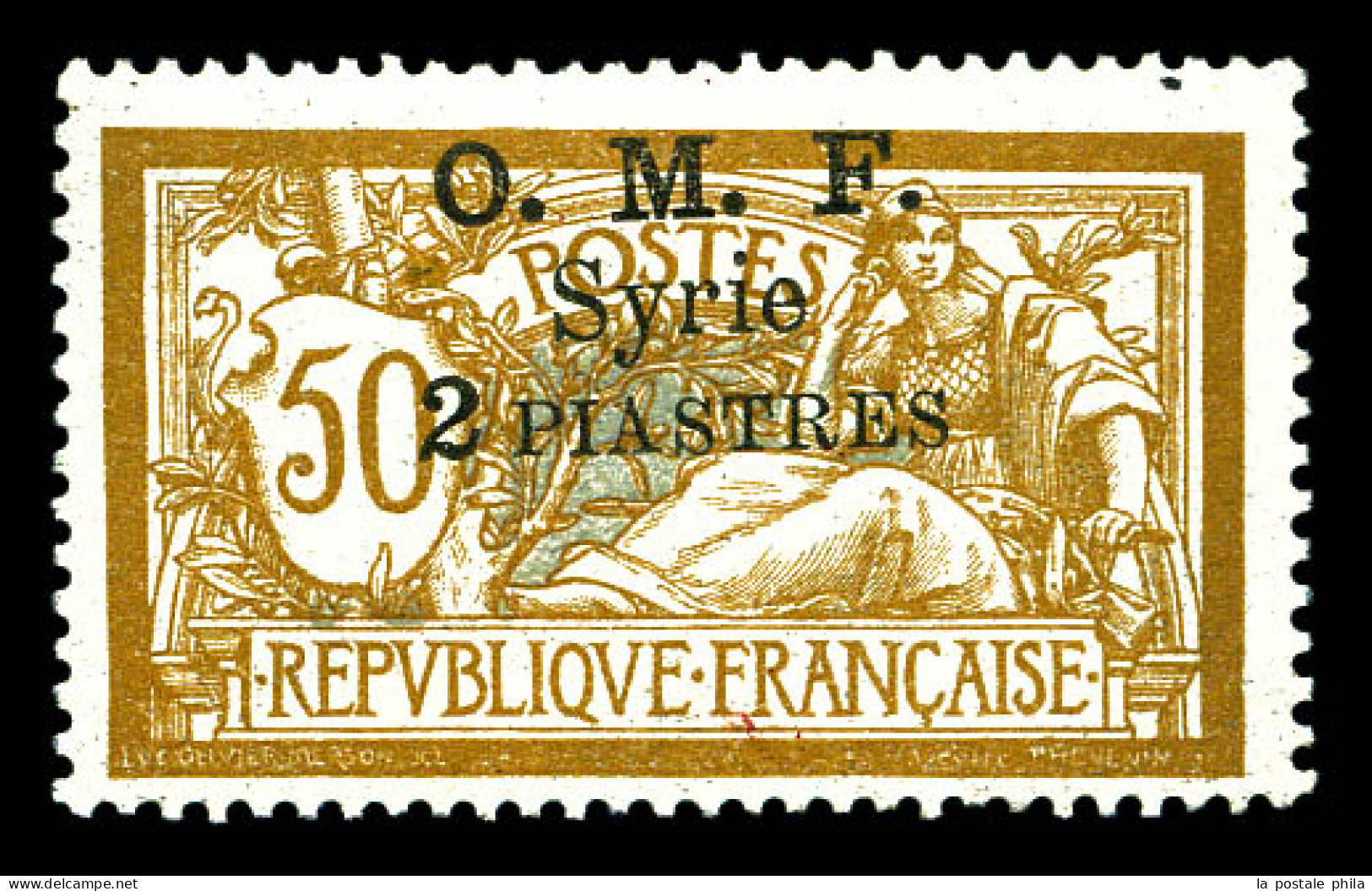 N°69a, 2 Pi Au Lieu De 2.5. TB  Qualité: *  Cote: 165 Euros - Unused Stamps