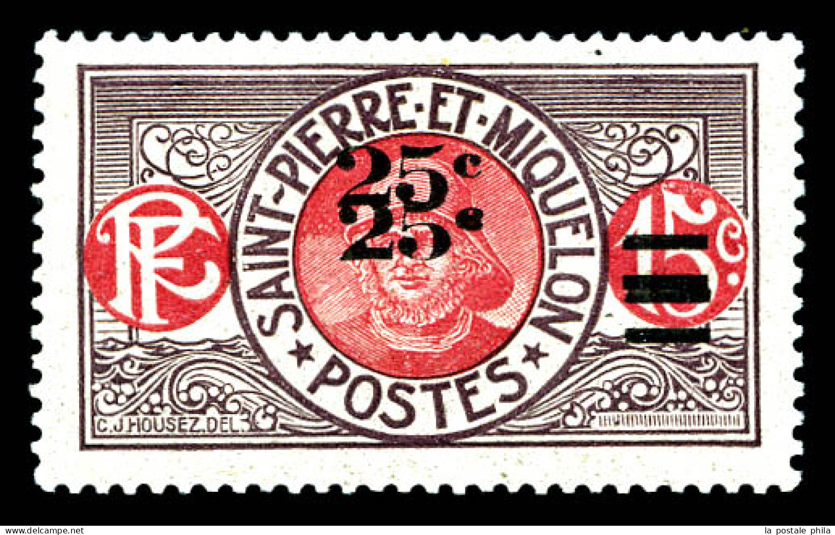 N°118a, 25c Sur 15c: Double Surcharge. TB  Qualité: *  Cote: 275 Euros - Unused Stamps