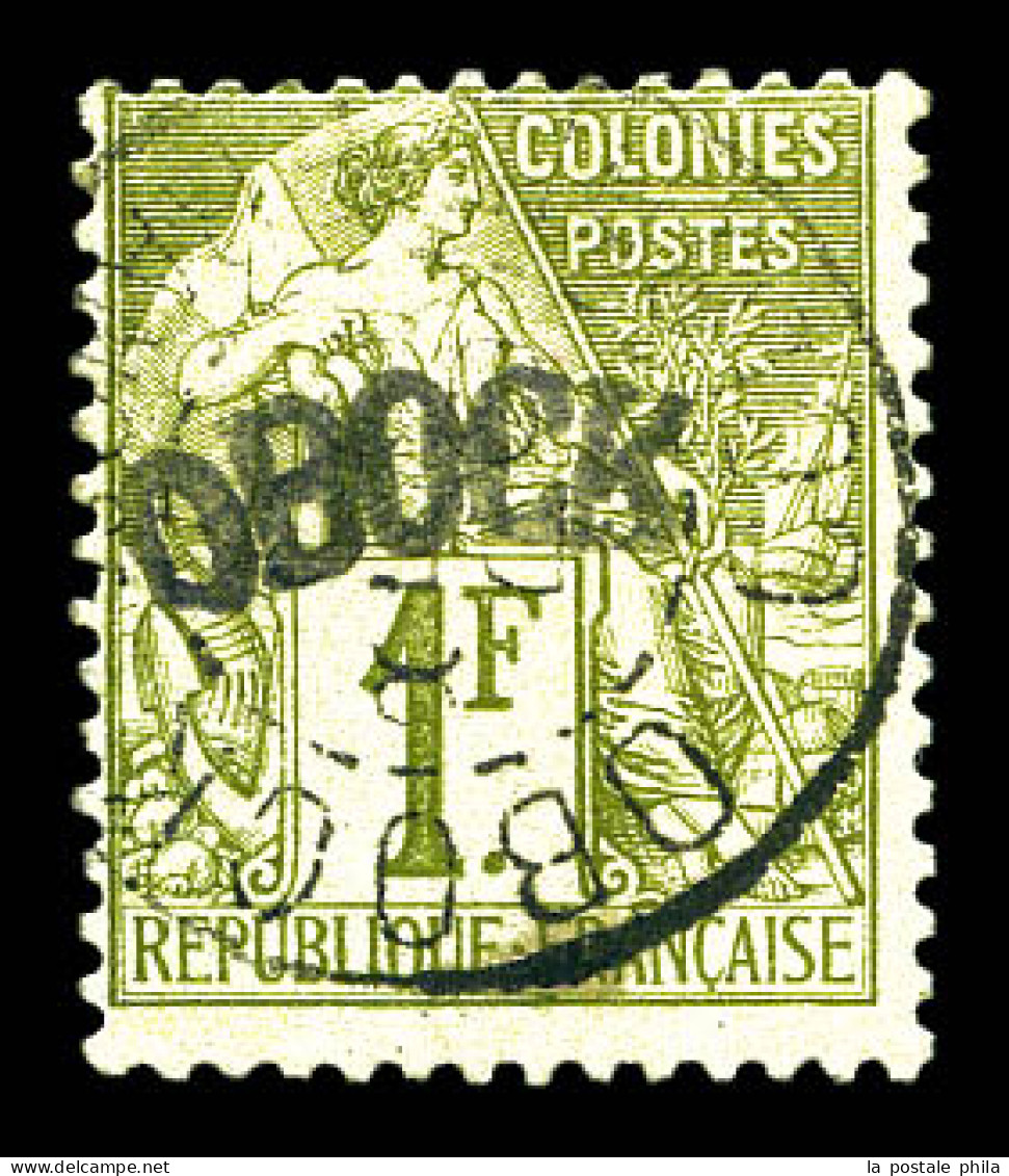 N°11, 1f Olive. SUP (signé Brun/certificat)  Qualité: Oblitéré  Cote: 720 Euros - Used Stamps