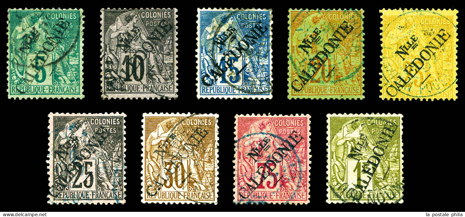 N°24/34, Série Complète (sf N°31/32), Les 9 Valeurs SUP (signés Brun)  Qualité: Oblitéré  Cote: 1060 Euros - Used Stamps