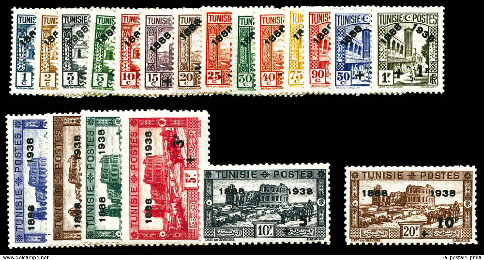 N°185/204, Série Complète TB  Qualité: **  Cote: 335 Euros - Unused Stamps