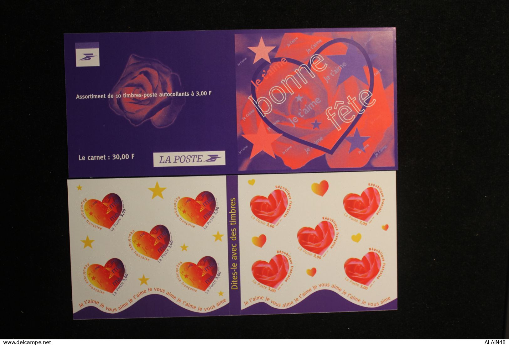 FRANCE 1999 CARNET BC3221A  Ou BC25 SAINT VALENTIN  NEUF** NON PLIE TB - Commémoratifs