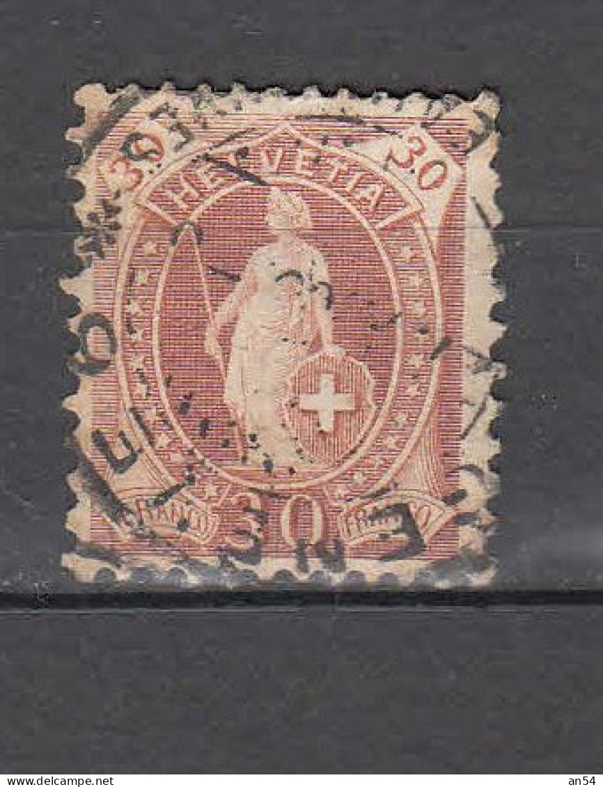 1891   N° 68C   OBLITERE    CATALOGUE   SBK - Gebruikt