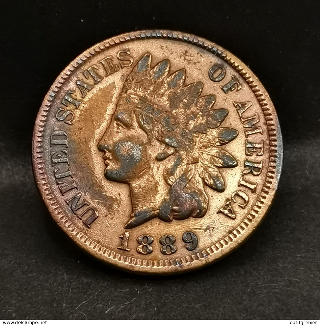 1 CENT INDIAN HEAD 1889 USA / TETE D'INDIEN - 1859-1909: Indian Head