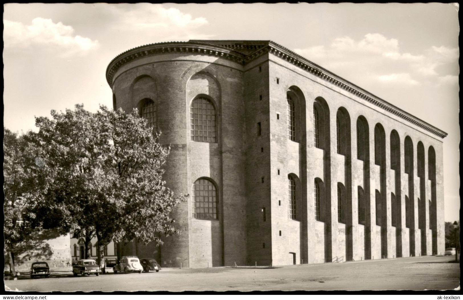 Ansichtskarte Trier Konstantin-Basilika/Römische Basilika 1963 - Trier