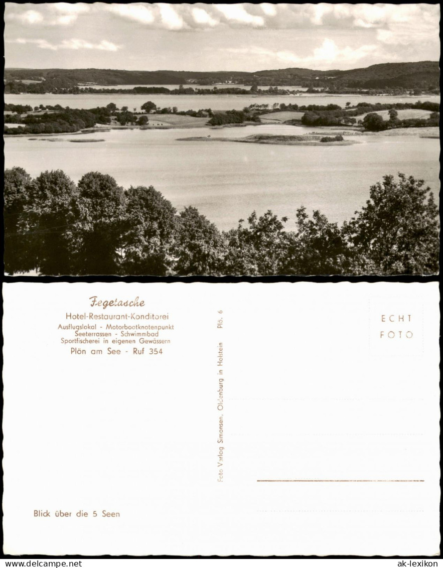 Ansichtskarte Plön Blick über Den See 1965 - Other & Unclassified