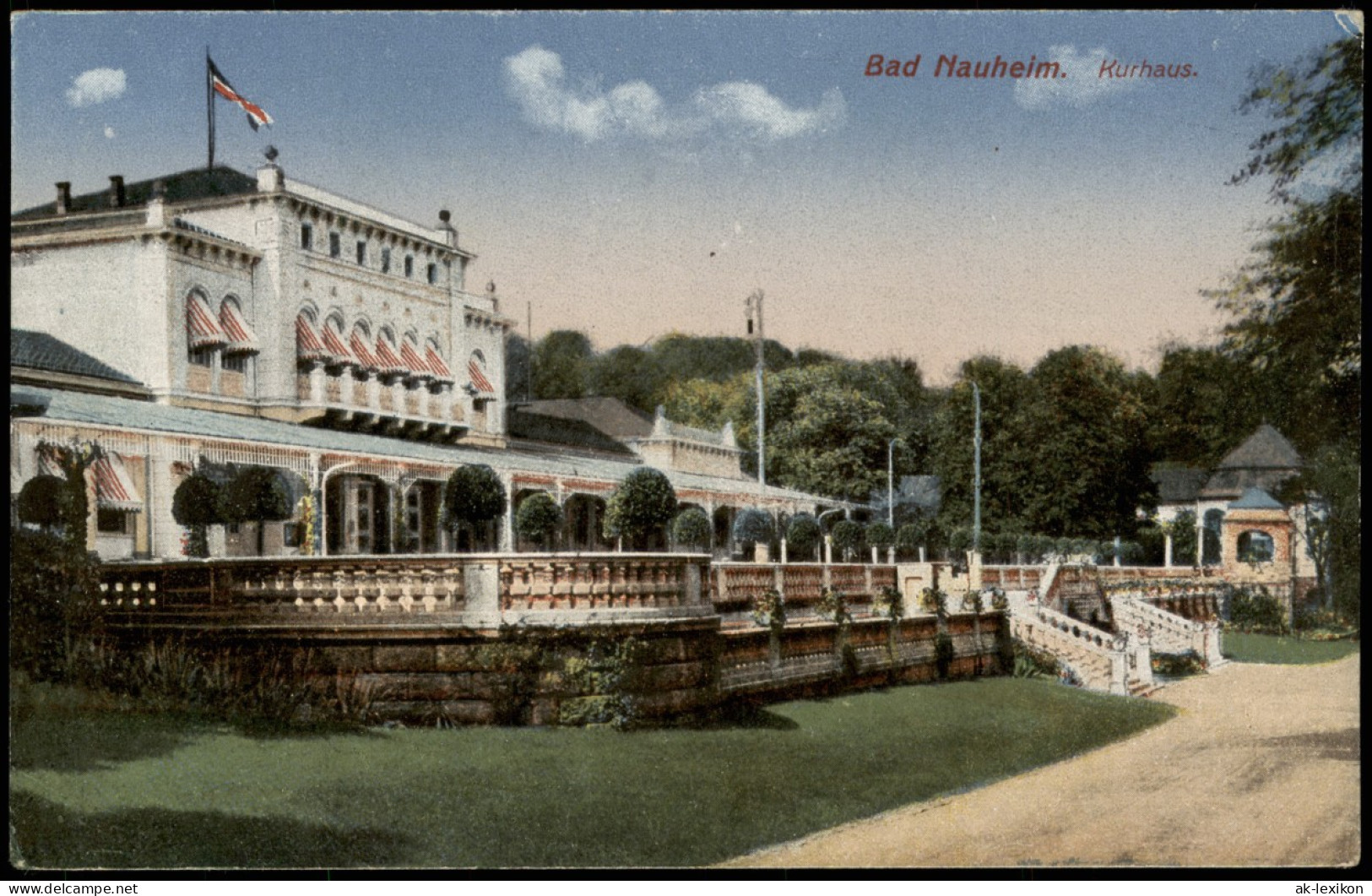 Ansichtskarte Bad Nauheim Kurheim, Heliocolorkarte 1910 - Bad Nauheim