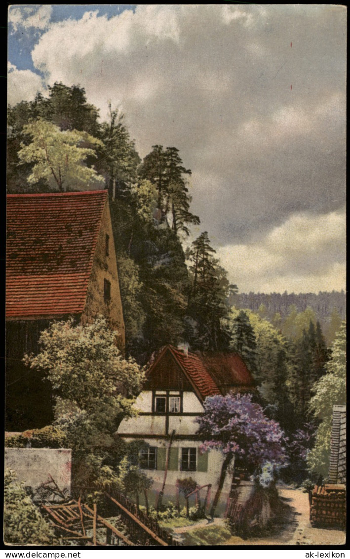 Stimmungsbild Natur & Landschafts-Idylle Photochromie Serien-AK 1910 - Unclassified