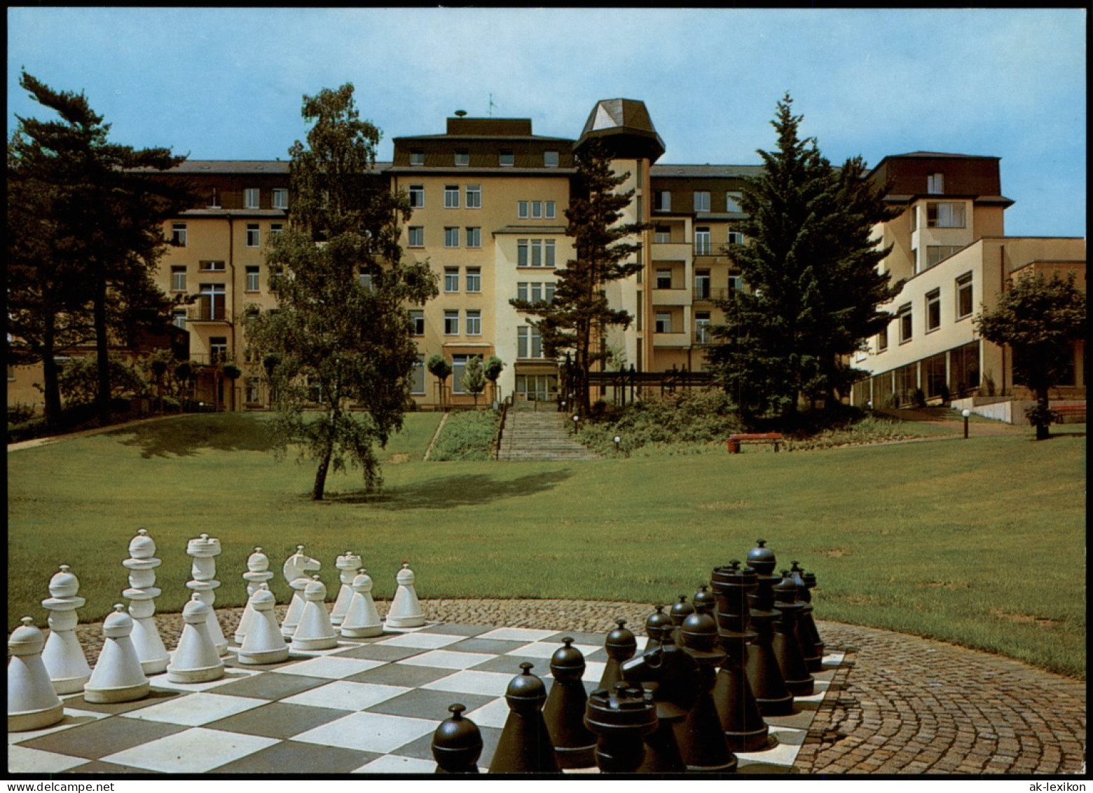 Königstein (Taunus) KLINIK Der KVB Sodener Str., Groß-Schach-Anlage 1980 - Koenigstein