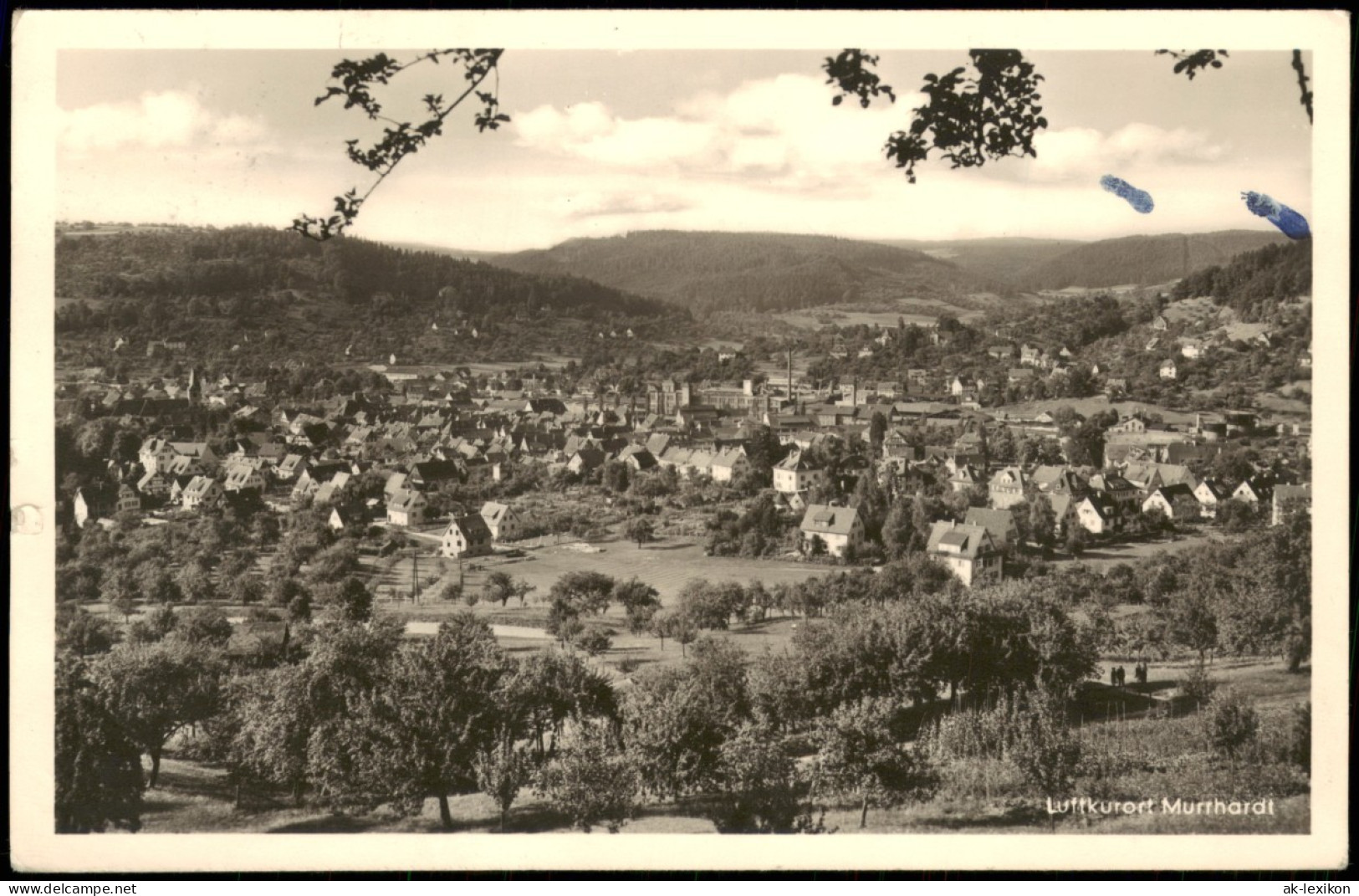 Ansichtskarte Murrhardt Blick Auf Die Stadt 1957 - Other & Unclassified