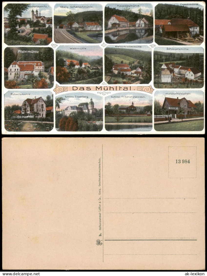 Ansichtskarte Mühltal Das Mühltal - Mehrbild Walkmühle Uvm 1916 - Other & Unclassified