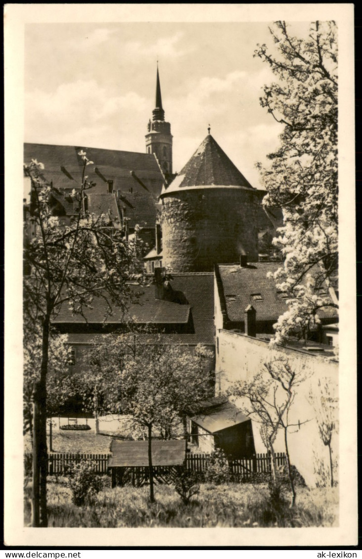 Ansichtskarte Bautzen Budyšin Dom St. Petrikirche 1953 - Bautzen