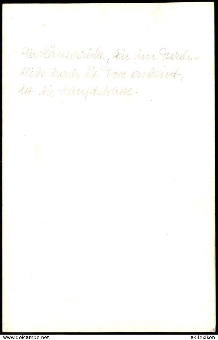 Ansichtskarte Schlüsselfeld Oberes Tor. 1934 - Other & Unclassified