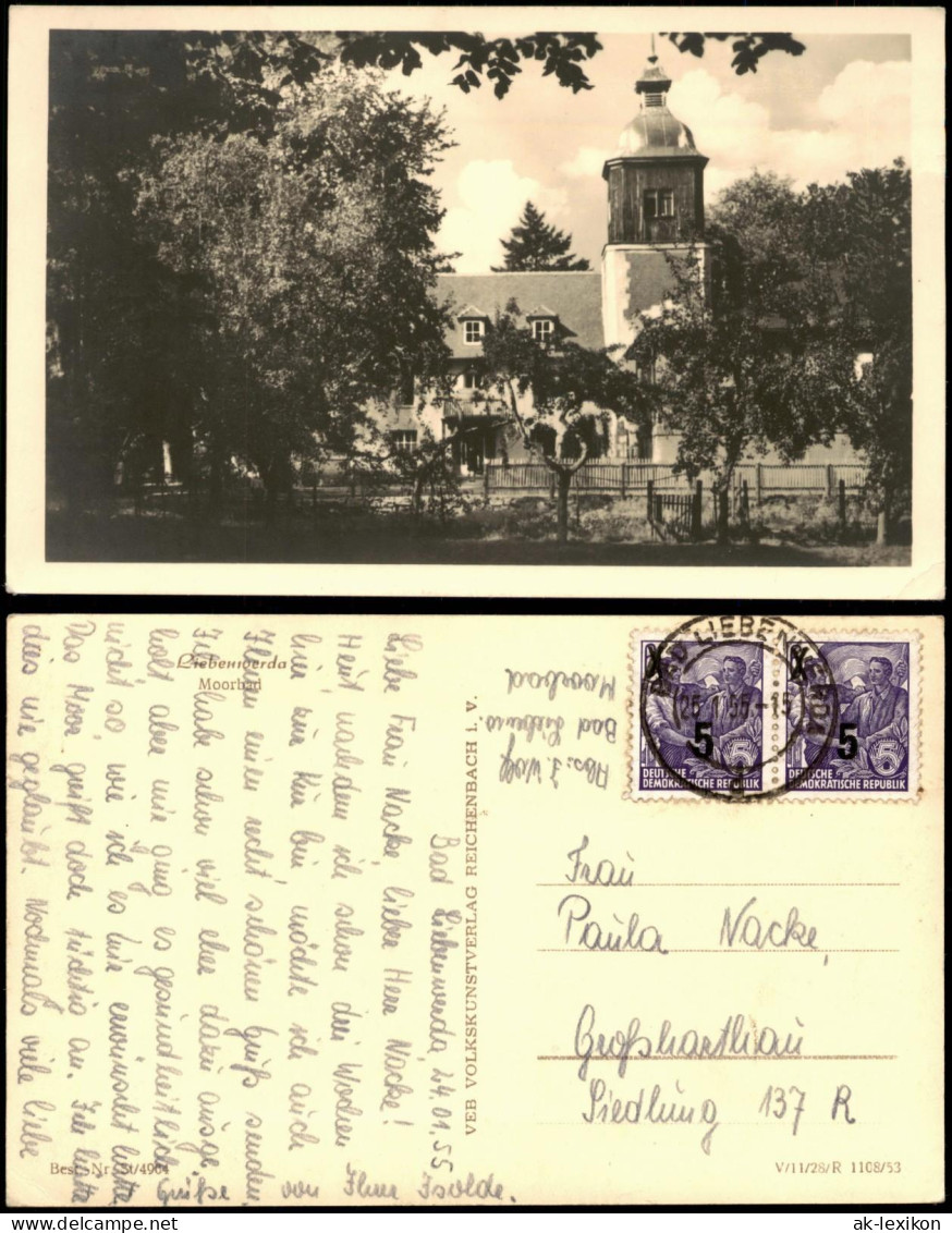 Ansichtskarte Bad Liebenwerda Kirche 1956 - Bad Liebenwerda