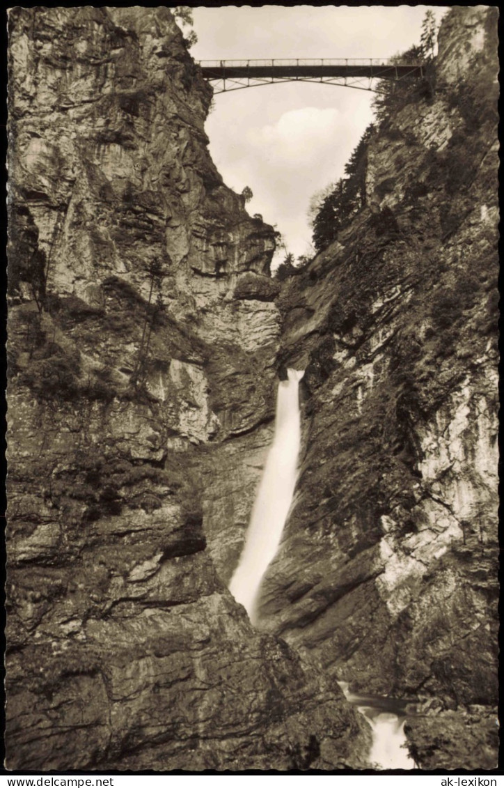 Ansichtskarte  Bellatschlucht Mit Marienbrücke 1960 - Unclassified