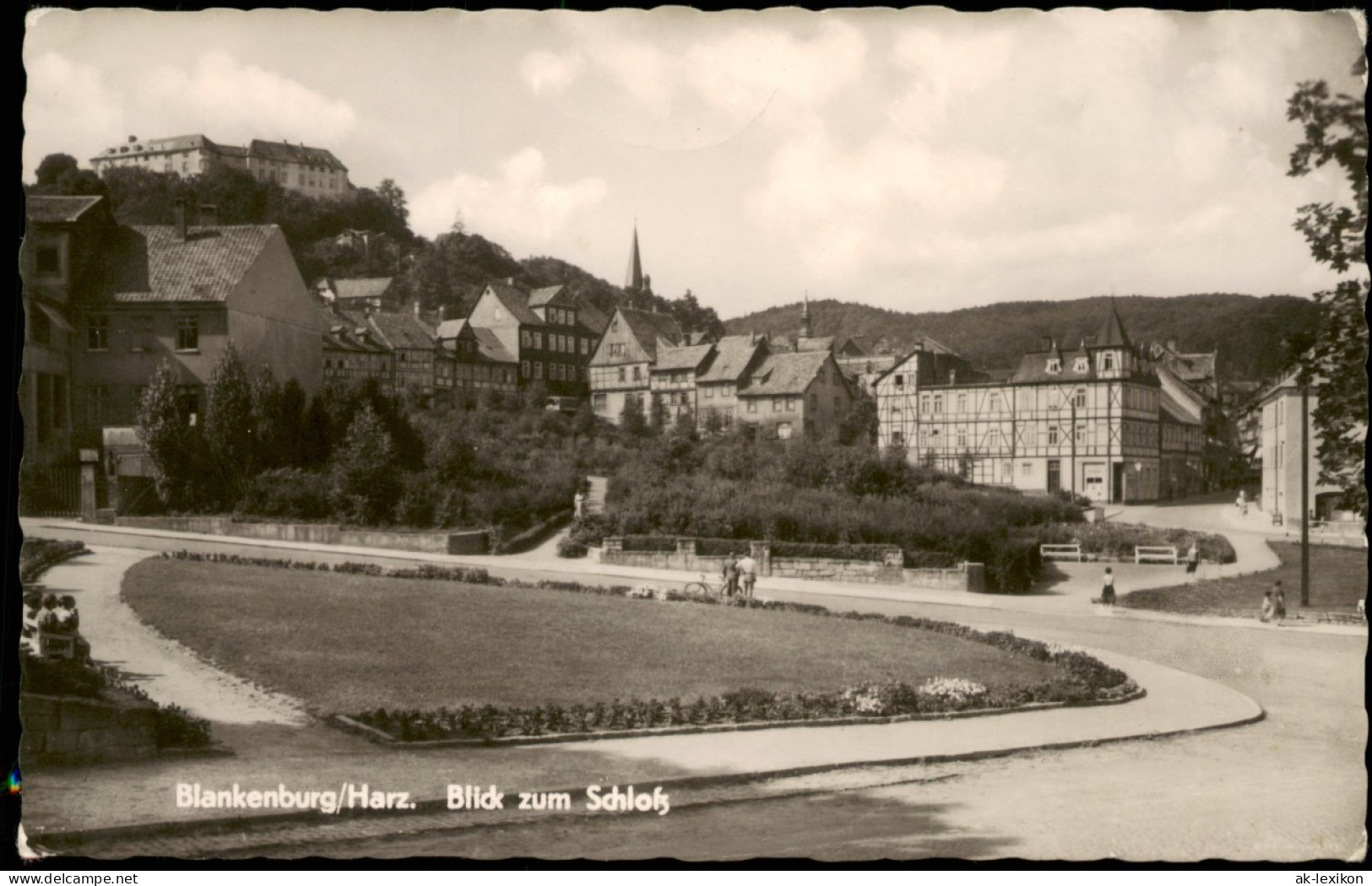 Ansichtskarte Blankenburg (Harz) Blick Zum Schloß 1962 - Autres & Non Classés