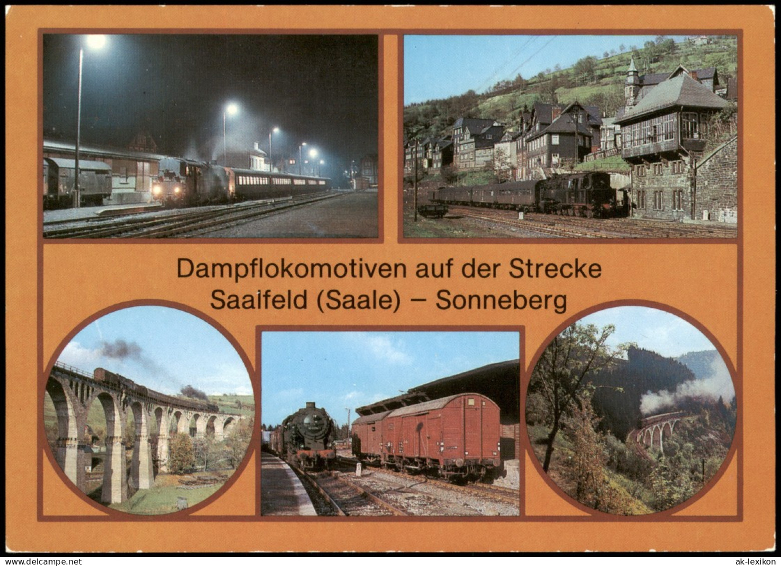 Lauscha Dampflokomotiven, Bahnhof Steinach Lauscha Ernstthal, Viadukt 1984/1986 - Lauscha