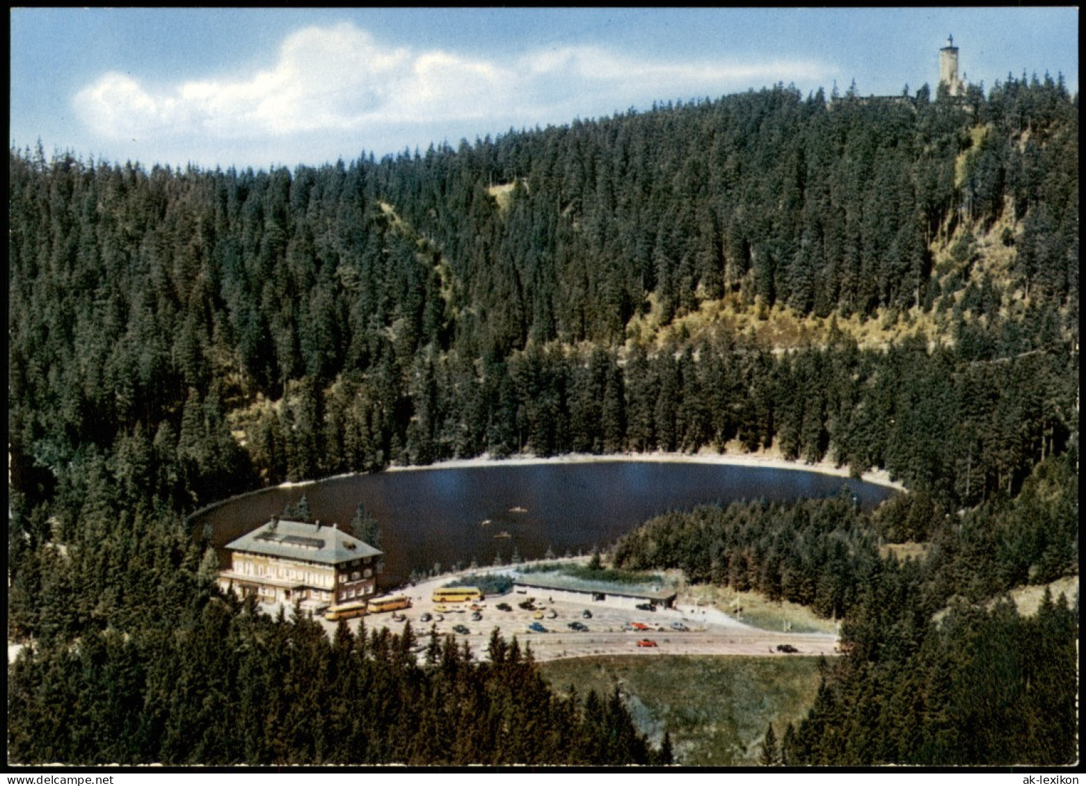 Ansichtskarte Achern Berghotel MUMMELSEE Luftbild 1979 - Achern