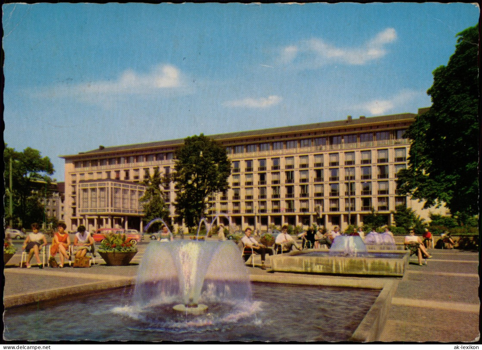 Ansichtskarte Hannover Georgsplatz 1962 - Hannover