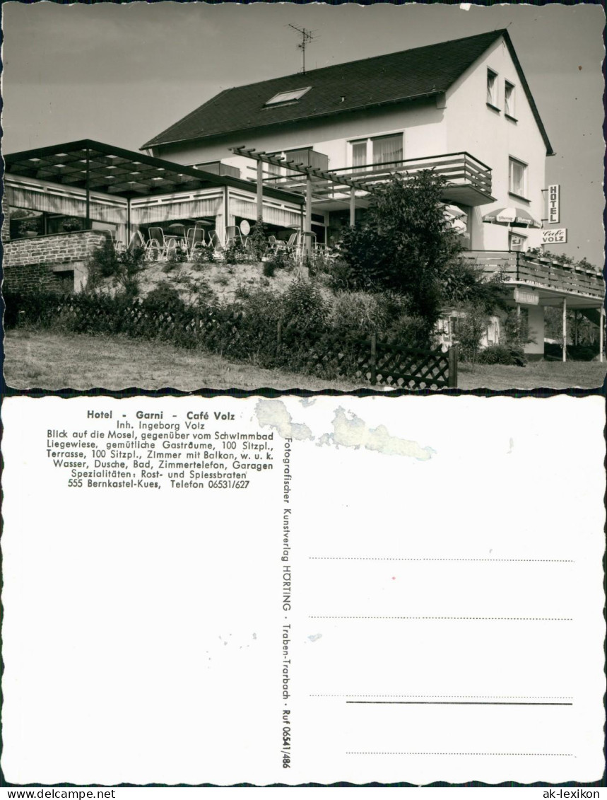 Bernkastel-Kues Berncastel-Cues Hotel Garni Inh. Ingeborg Volz 1960 - Bernkastel-Kues