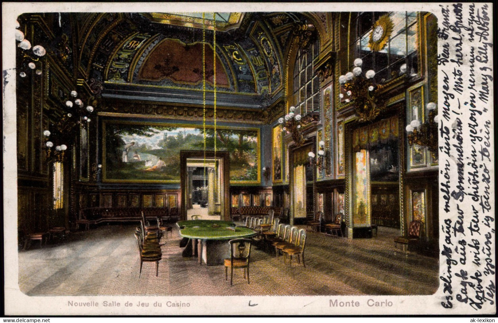 Postcard Monte-Carlo Nouvelle Salle De Jeu Du Casino 1907 - Autres & Non Classés