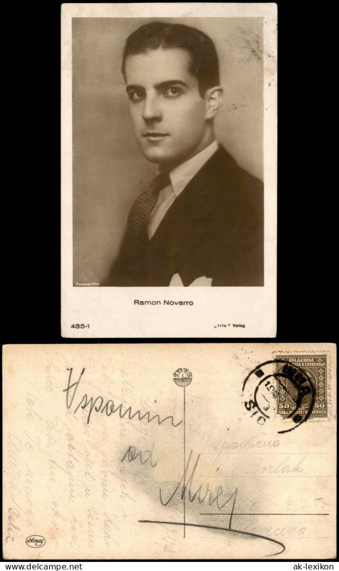 Ansichtskarte  Ramon Novarro Fanamet-Film Film-Schauspieler 1930 - Actors