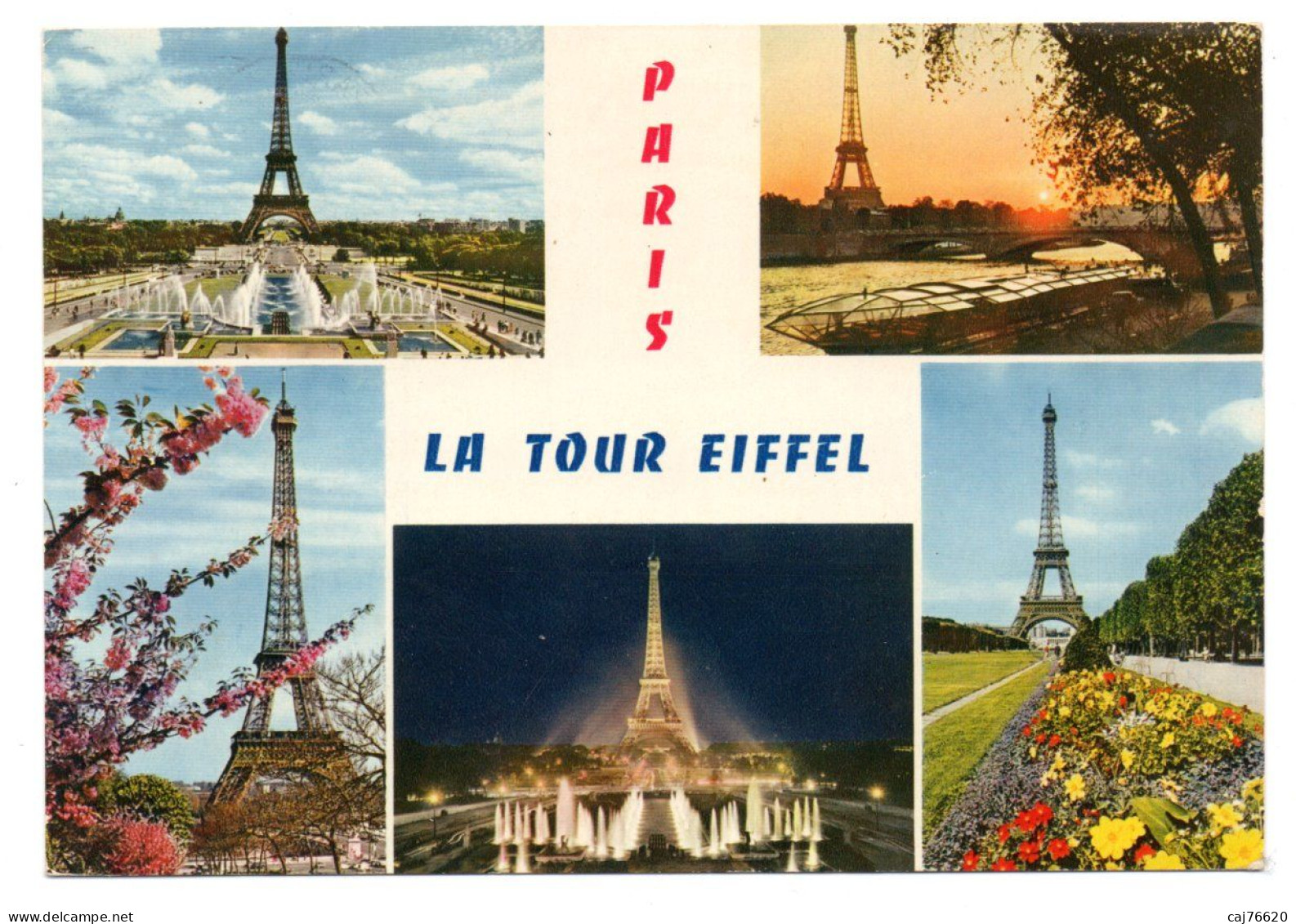 Paris, La Tour Effeil - Eiffelturm