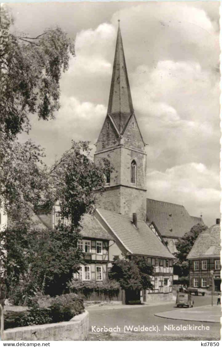 Korbach Waldeck - Nikolaikirche - Korbach