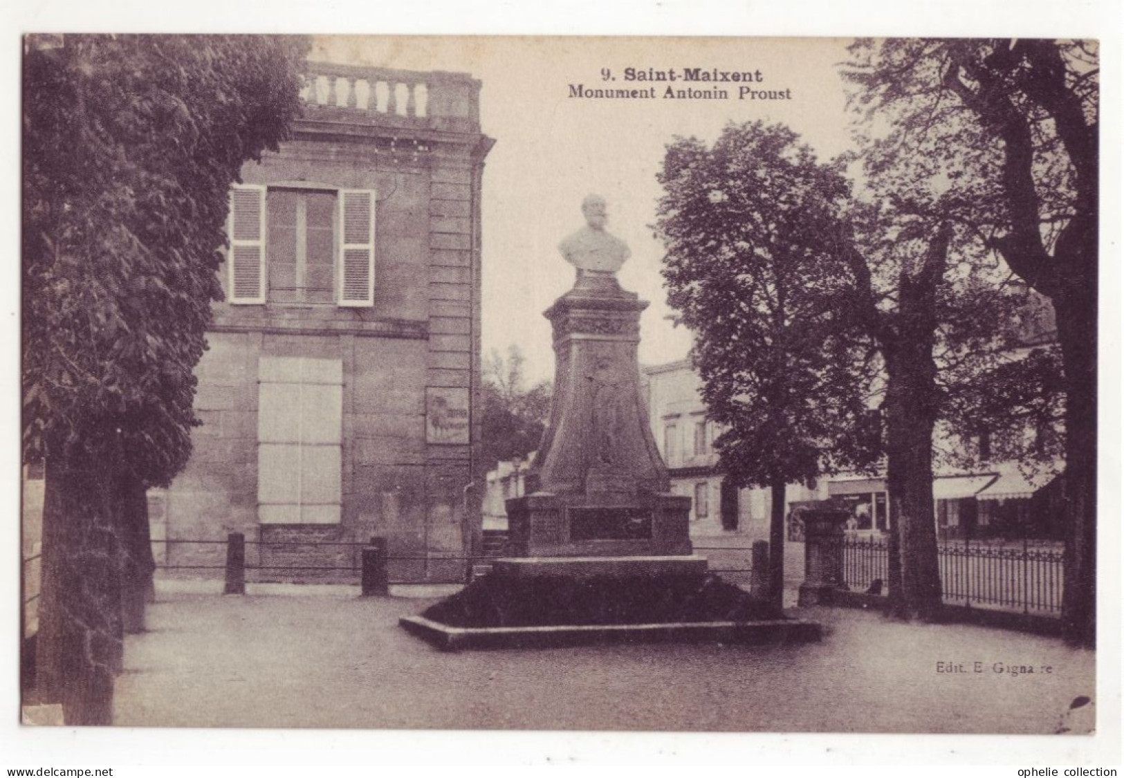 France - 79 - Saint Maixent - Monument Antonin Proust - 6536 - Saint Maixent L'Ecole