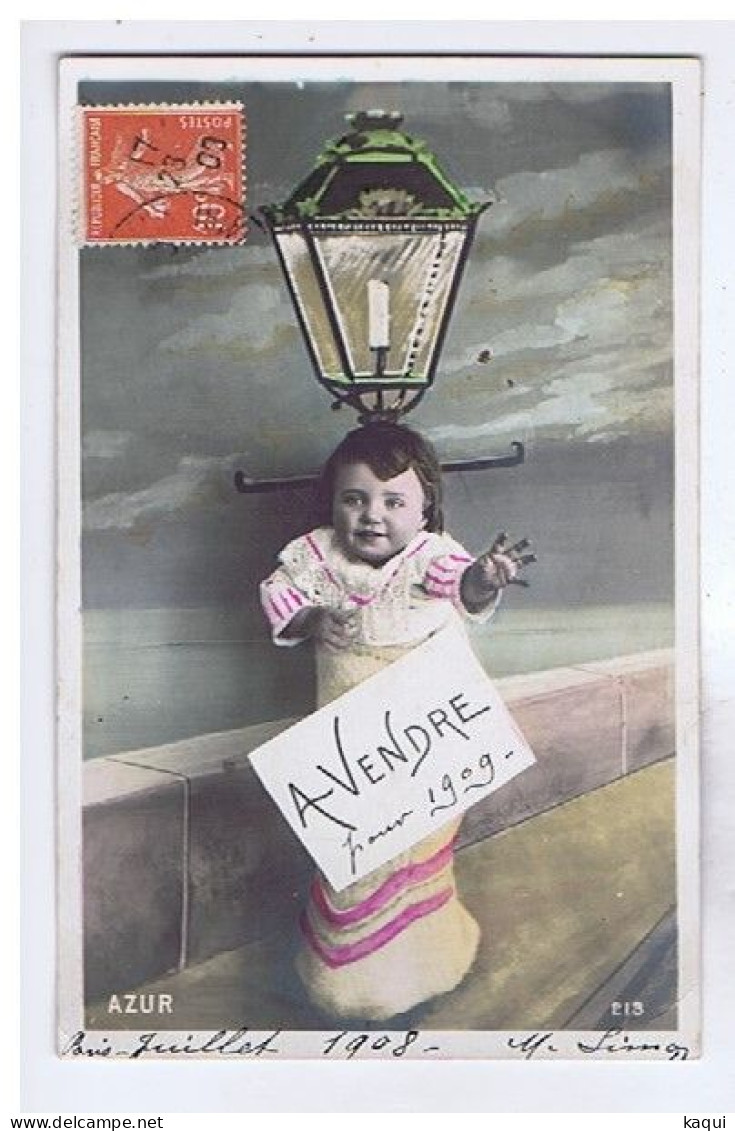 BEBE à Vendre - Azur N° 213 - Humorous Cards