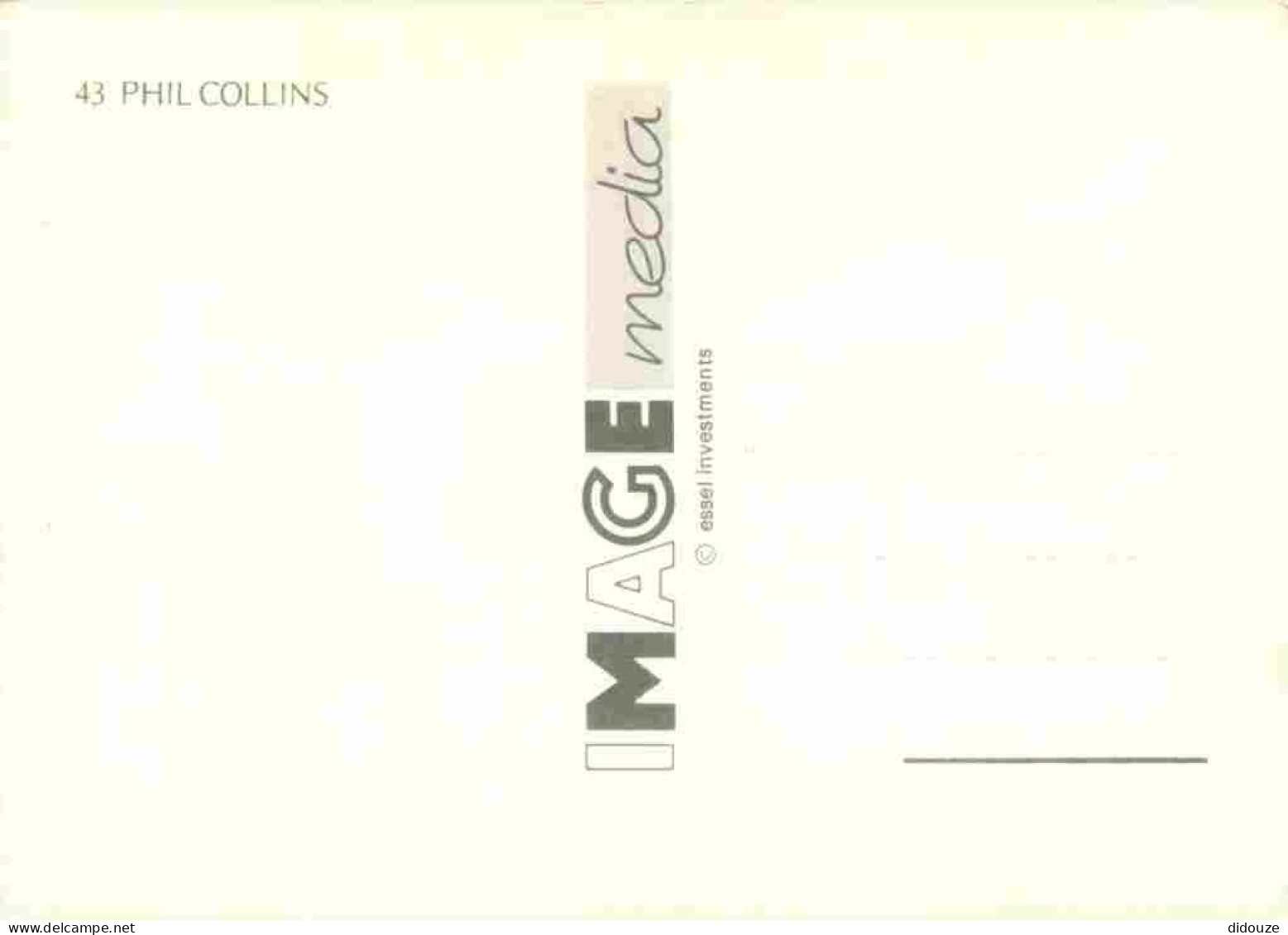 Musique - Phil Collins - CPM - Carte Neuve - Voir Scans Recto-Verso - Music And Musicians