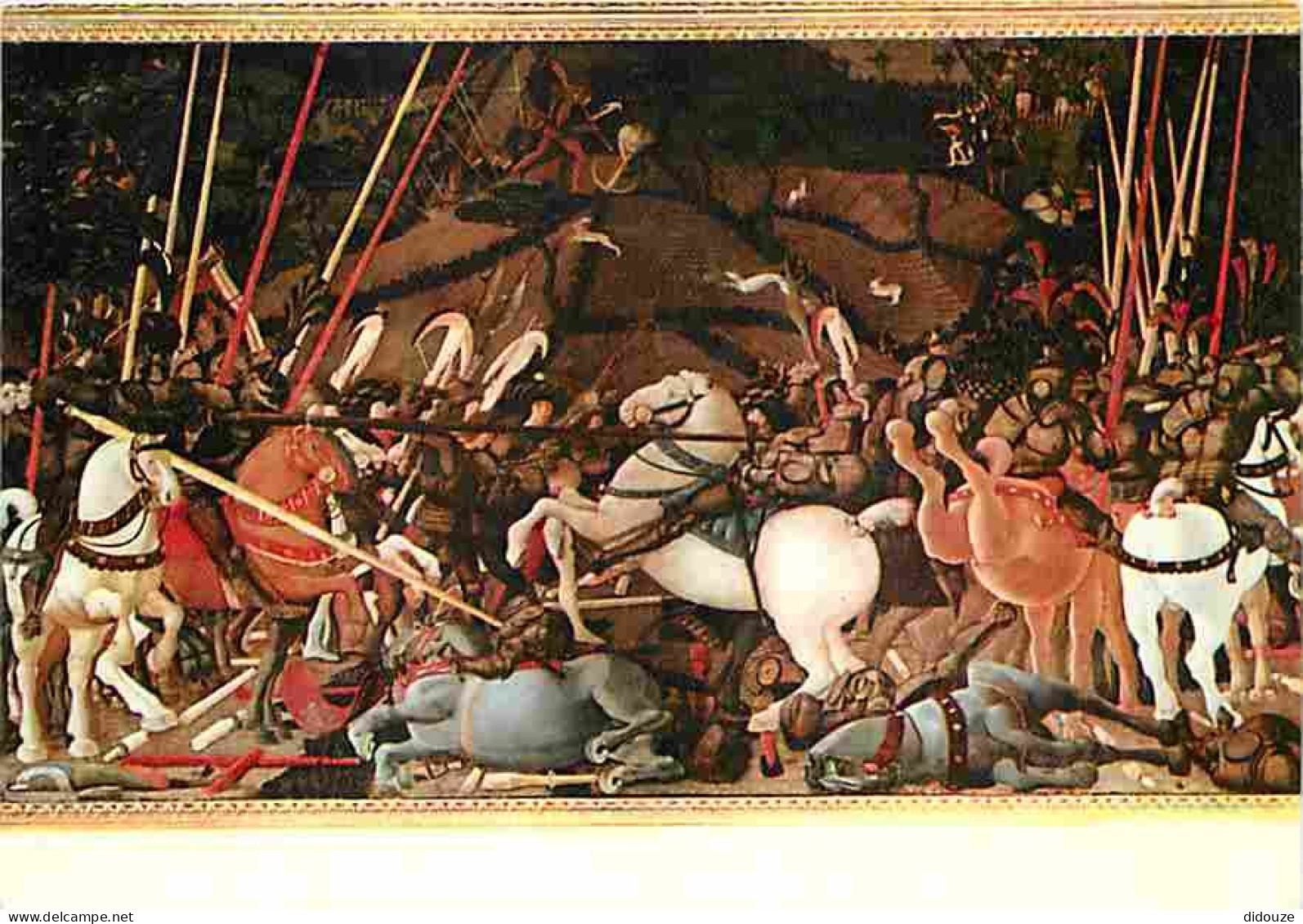 Art - Peinture - Firenze - Galleria Degli Uffizi - Paolo Uccello - Battaglia - Bataille - Carte Neuve - CPM - Voir Scans - Peintures & Tableaux