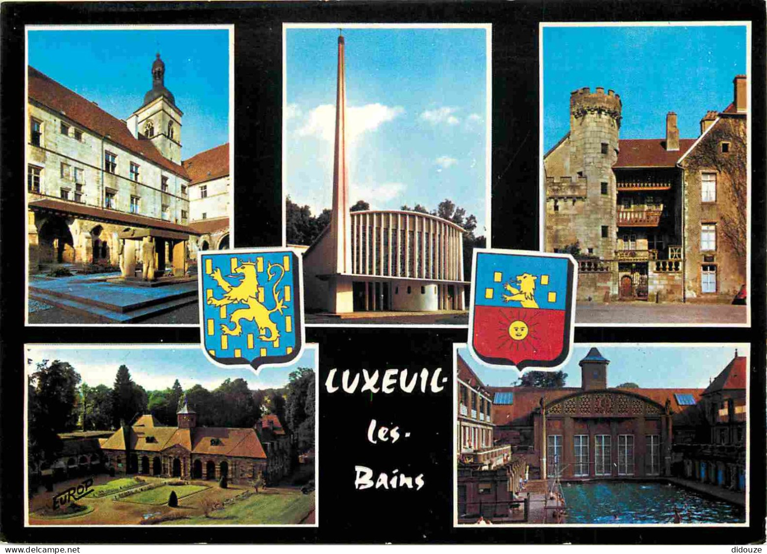 70 - Luxeuil Les Bains - Multivues - Blasons - CPM - Voir Scans Recto-Verso - Luxeuil Les Bains