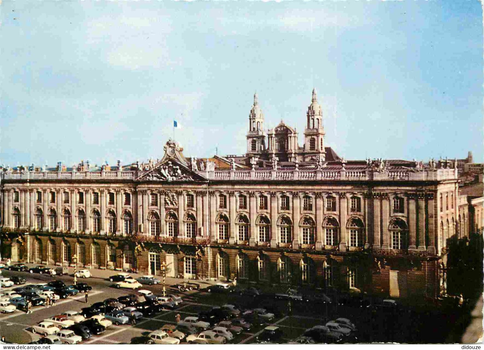 54 - Nancy - Hôtel De Ville - Automobiles - Carte Dentelée - CPSM Grand Format - Voir Scans Recto-Verso - Nancy