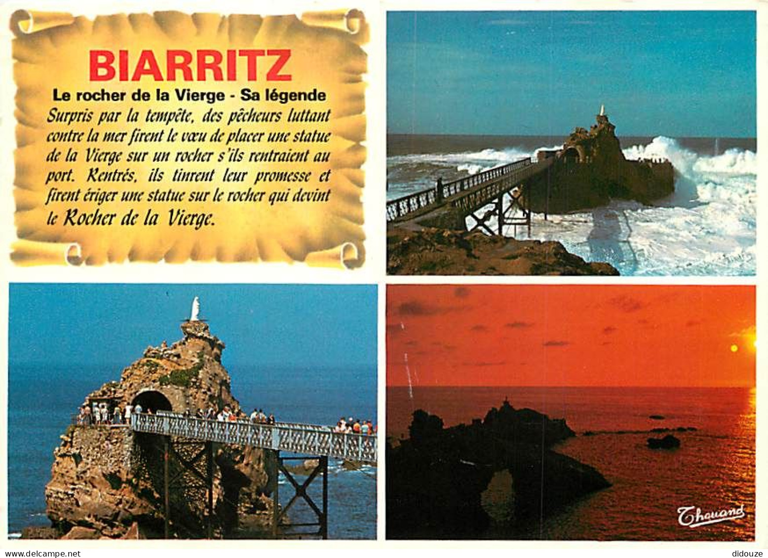 64 - Biarritz - Multivues - Flamme Postale De Biarritz - CPM - Voir Scans Recto-Verso - Biarritz